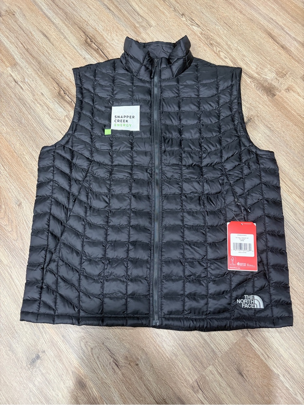 The North Face Black Quilted Men's Vest